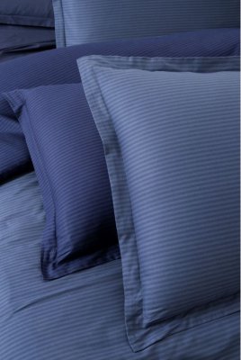 Комплект постельного белья Sarev Fancy Stripe Синий 1,5-спальный 140х200 