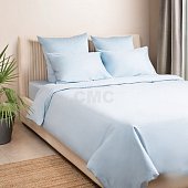 Комплект постельного белья Моноспейс Нежно-голубой 2-спальный 160х200  