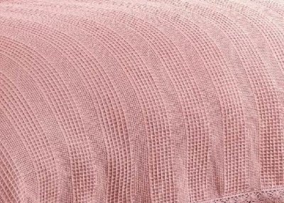 Комплект постельного белья с покрывалом Сухая роза Ceylin Пике Евро 180х200 