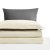 Комплект постельного белья Arya Daily Rio Коремово-серый 1,5-спальный 140х200   