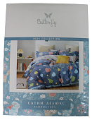 Комплект постельного белья 1,5 спальное сатин Butterfly рис 19 